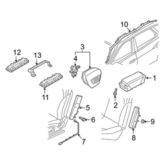 Audi OE - Restraint Systems - Air Bag Components (Air Bags)