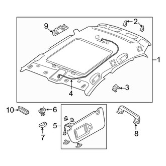 Audi OE - Roof - Interior Trim