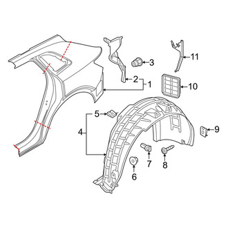 Audi OE - Quarter Panel & Components