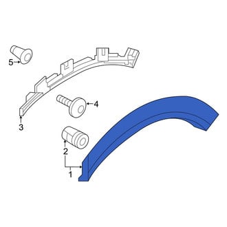 Audi OE - Front Right Wheel Arch Molding