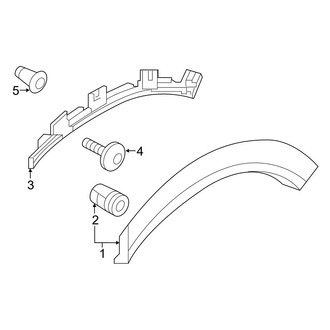 Audi OE - Quarter Panel - Exterior Trim (Premium Plus / Prestige)