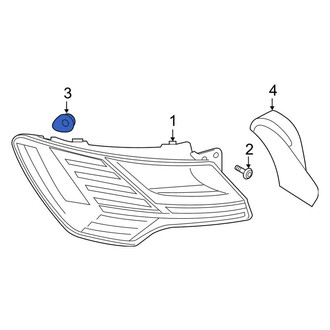 Audi OE - Tail Light Grommet