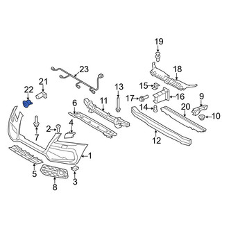 Audi OE - Parking Aid Sensor Seal
