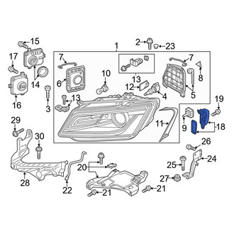 Audi OE - Front Left Daytime Running Light
