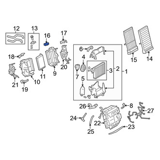 Audi OE - HVAC Air Inlet Door Actuator