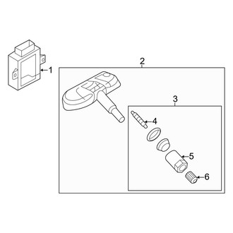 Audi OE - Electrical - Tire Pressure Monitor Components