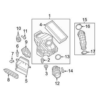 Audi OE - Engine / Transaxle - Air Intake (2.0L Gas)