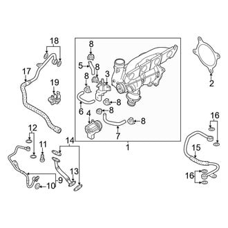 Audi OE - Engine / Transaxle - Turbocharger & Components (2.0L)