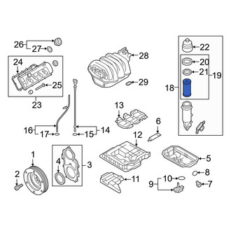 Audi OE - Engine Oil Filter Element