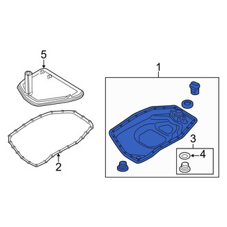 Audi OE - Transmission Oil Pan