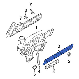 Audi OE - Turbocharger Gasket