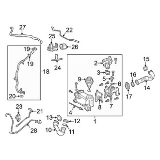 Audi OE - Emission System - Emission Components (Cooler & Controls)