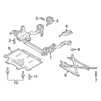 Audi OE - Front Suspension - Suspension Mounting