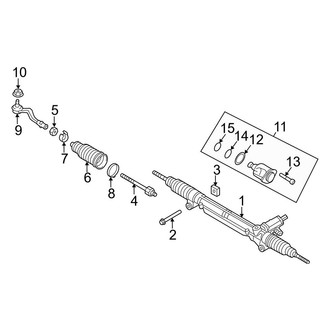 Audi OE - Steering Gear & Linkage