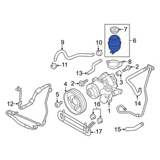 Audi OE - Power Steering Reservoir