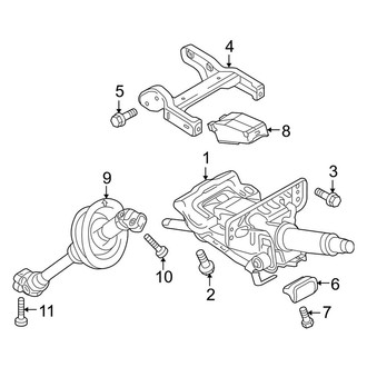 Audi OE - Steering Column Assembly