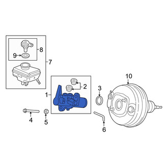 Audi OE - Brake Master Cylinder