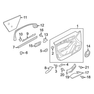 Audi OE - Front Door - Interior Trim (Panels & Trim)