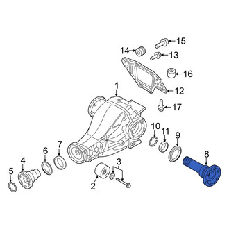 Audi OE - Rear Drive Axle Shaft