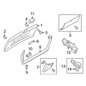 Audi OE - Lift Gate - Interior Trim