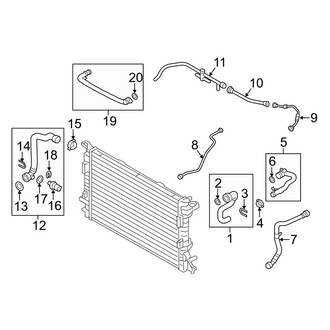 Audi OE - Cooling - Hoses & Lines