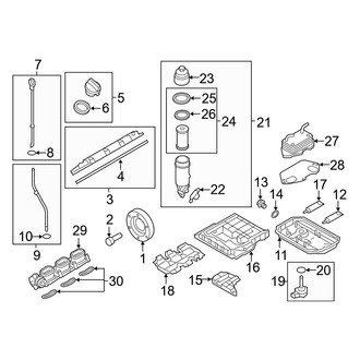 Audi OE - Engine / Transaxle - Engine Parts (3.0L)