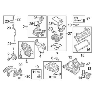 Audi OE - Engine / Transaxle - Engine Parts (TDI Premium Plus / TDI Prestige)