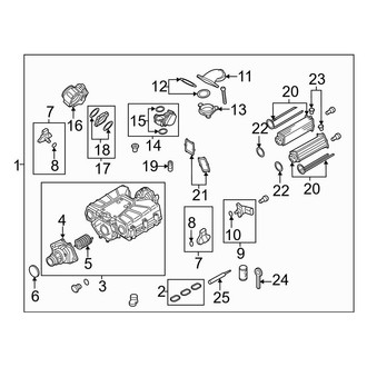 Audi OE - Engine / Transaxle - Supercharger & Components (Premium Plus / Prestige 3.0L)