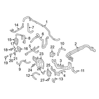 Audi OE - Cooling - Hoses & Lines (Right)