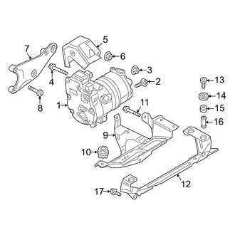 Audi OE - Air Conditioner & Heater - Compressor