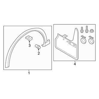 Audi OE - Fender - Exterior Trim