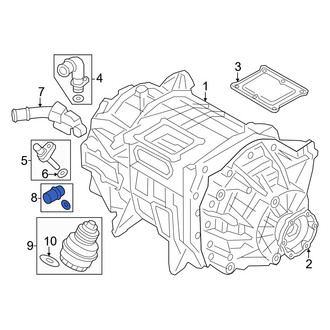Audi OE - Engine Coolant Pipe Adapter