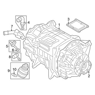 Audi OE - Electrical Components (Drive Motor, Rear), (Premium / Premium Plus / Prestige)
