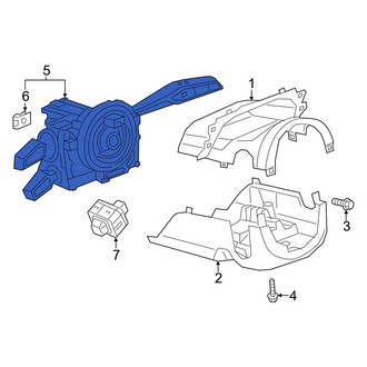 Audi OE - Turn Signal & Combination Lever