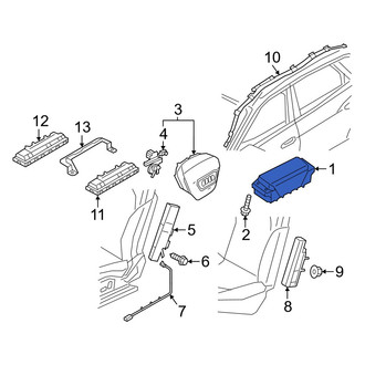 Audi OE - Upper Instrument Panel Air Bag