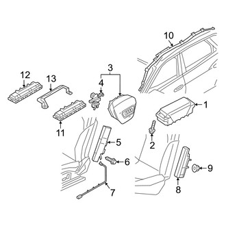 Audi OE - Restraint Systems - Air Bag Components (Air Bags)