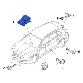 Audi OE - Air Bag Control Module