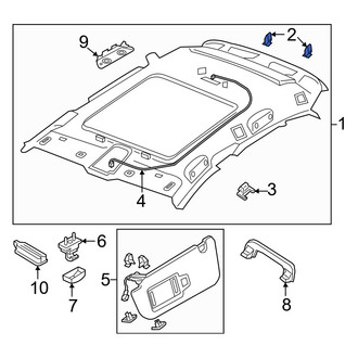 Audi OE - Headliner Clip