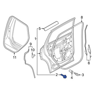 Audi OE - Door Shell Bolt