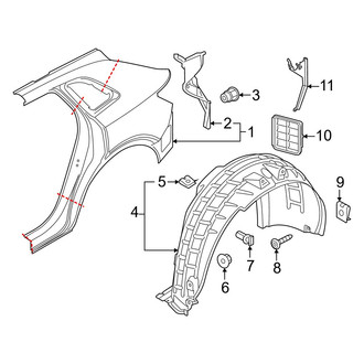 Audi OE - Quarter Panel & Components