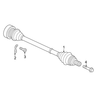 Audi OE - Rear Suspension - Drive Axles