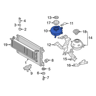 Audi OE - Engine Coolant Reservoir