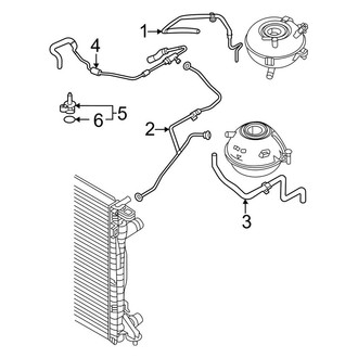Audi OE - Cooling - Hoses & Lines (Breather Lines), (PLUG-IN HYBRID EV-GAS (PHEV))