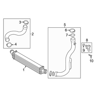 Audi OE - Cooling - Intercooler (MILD HYBRID EV-GAS (MHEV))