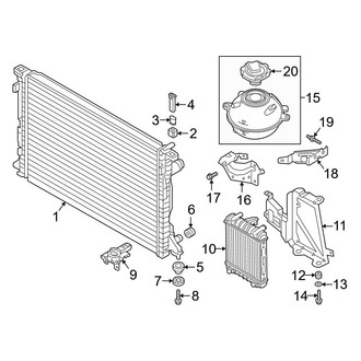 Audi OE - Cooling - Radiator & Components