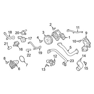 Audi OE - Cooling - Water Pump (FY Body Code)