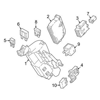 Audi OE - Electrical - Fuse & Relay (Trunk)
