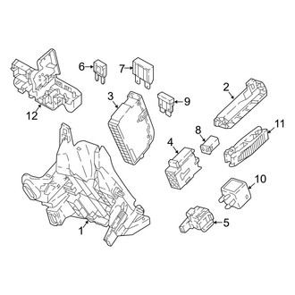 Audi OE - Electrical - Fuse & Relay (Instrument Panel)