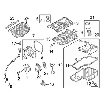 Audi OE - Engine / Transaxle - Engine Parts (PLUG-IN HYBRID EV-GAS (PHEV))