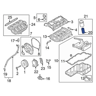 Audi OE - Engine Oil Filter Element
